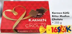 KARMEN SÜTLÜ BİTTER MADLEN ÇİKOLATA 288 G - BAYRAM ŞEKERİ/ÇİKOLATASI KARMEN SÜTLÜ BİTTER MADLEN ÇİKOLATA 288 G - BAYRAM ŞEKERİ/ÇİKOLATASI